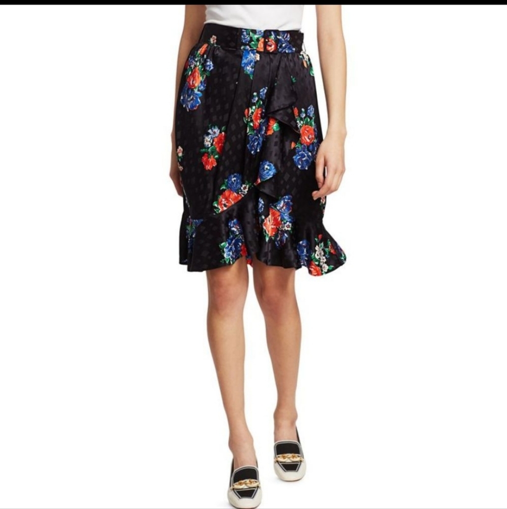 Tory Burch Silk Skirt - Picture 2 of 8